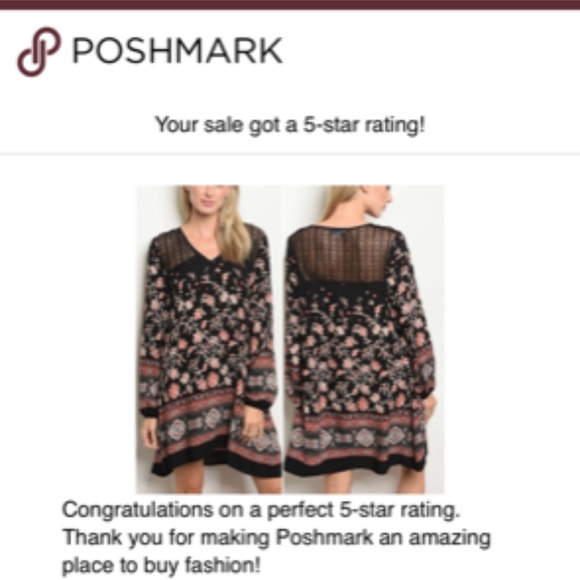 BOHO STYLE LACE & FLORAL PRINT DESIGN DRESS - Picture 4 of 6